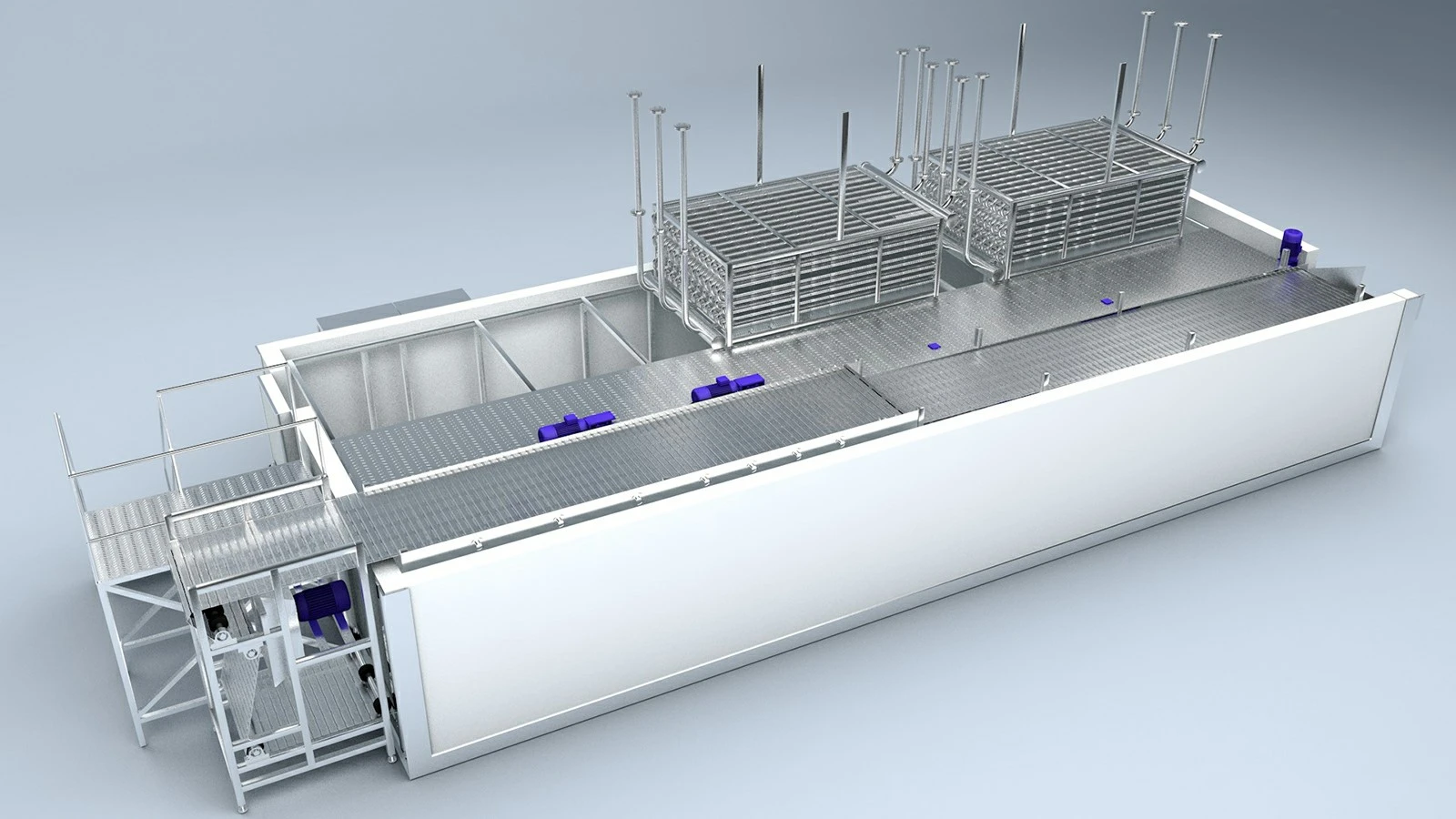 Fluidized Bed Freezing System Fluidized Bed Freezing System